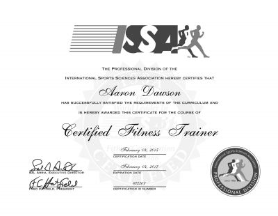 Finally Issa Certified Fitness Nutrition Specialist Youtube